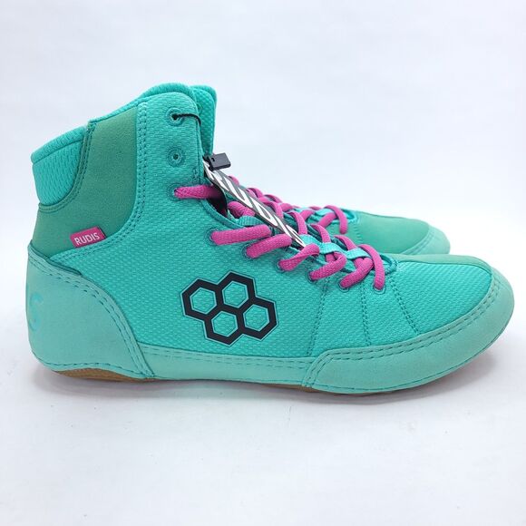 Rudis Colt 3.0 Wrestling Shoes Teal RUDNC1006 Mens Size 11.5 main image 6